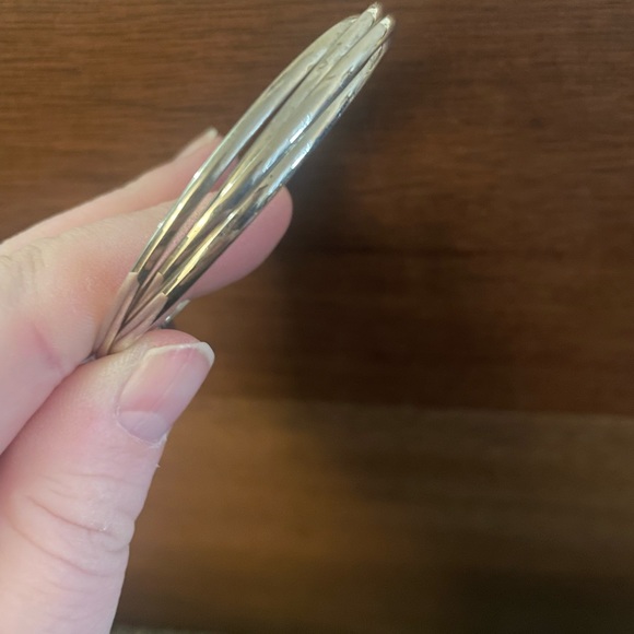 Set of Bangles with “G” Initial. - Picture 4 of 4